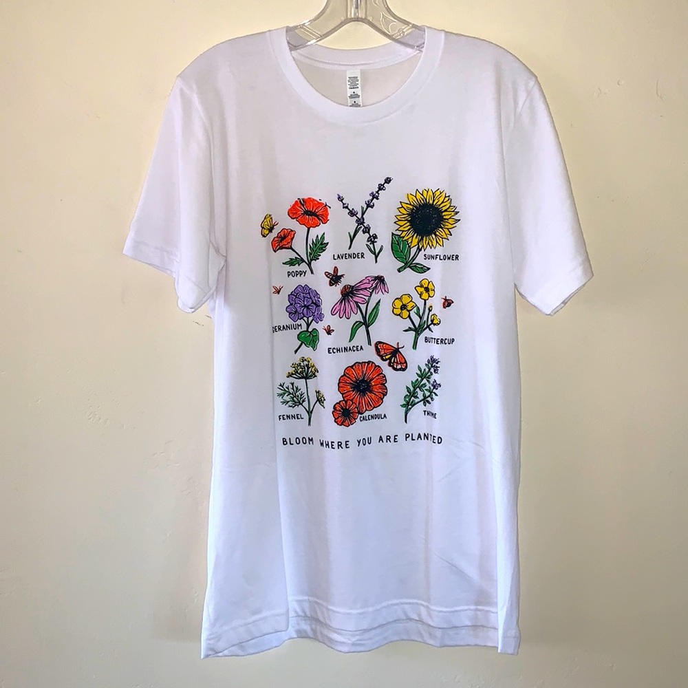 Bloom Where You Are Planted Unisex Tee